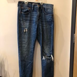 Madewell Straight Crop Jeans